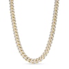 Thumbnail Image 1 of Zales x Alessi Domenico 6-3/8 CT. T.W. Diamond Miami Cuban Chain Necklace in 18K Gold - 22"