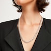 Thumbnail Image 2 of Zales x Alessi Domenico 6-3/8 CT. T.W. Diamond Miami Cuban Chain Necklace in 18K Gold - 22"