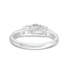 Thumbnail Image 4 of 0.95. CT. T.W. Diamond Past Present Future® Engagement Ring in 14K White Gold