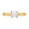Thumbnail Image 3 of 1/4 CT. Princess-Cut Diamond Solitaire Engagement Ring in 14K Gold (J/I2) - Size 7