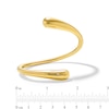 Thumbnail Image 4 of Zales x SOKO Twisted Dash Cuff Bracelet in Brass with 24K Gold Plate