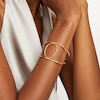 Thumbnail Image 2 of Zales x SOKO Obiti Open Cuff Bracelet in Brass with 24K Gold Plate