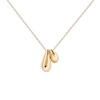 Thumbnail Image 1 of PDPAOLA™ at Zales Double Teardrop Necklace in Sterling Silver with 18K Gold Plate - 19.5"