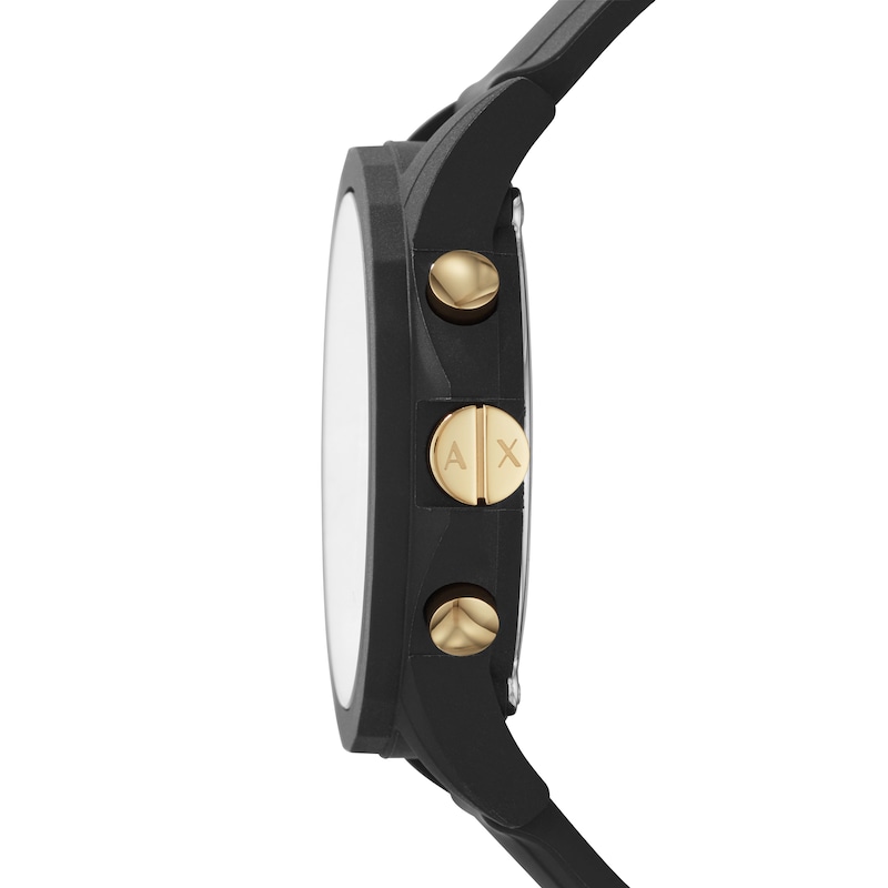 Main Image 3 of Men’s Armani Exchange Black Watch Gift Set (Model: AX7105)