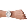 Thumbnail Image 5 of Women’s Armani Exchange Lady Banks White Watch Gift Set (Model: AX7126)