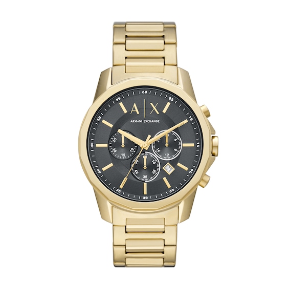 Men’s Armani Exchange Chronograph Watch with Gray Dial (Model: AX1721)