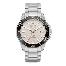 Men's Bulova Precisionist Watch in Stainless Steel (Model 96B426)