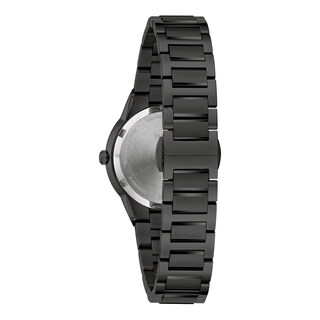NWT Bulova Ladies\' Modern Millenia Black Stainless Steel 2-Hand Quartz Watch Amazon.com: Bulova Ladies main image 4