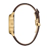 Thumbnail Image 2 of Men's Citizen Rolan Watch in Gold-Tone Stainess Steel with Brown Leather Strap (Model: BU2112-06E)