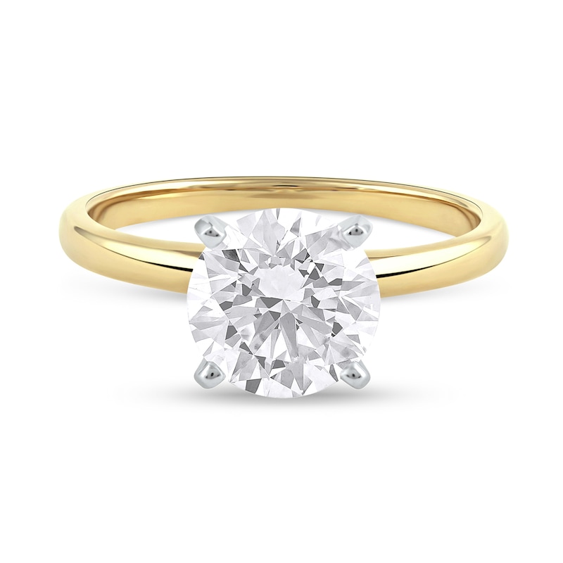 Main Image 3 of 2 CT. Certified Lab-Grown Diamond Solitaire Engagement Ring in 14K Gold (F/VS2)