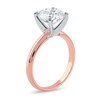 Thumbnail Image 2 of 3 CT. Certified Lab-Grown Diamond Solitaire Engagement Ring in 14K Rose Gold (F/VS2)