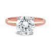 Thumbnail Image 3 of 3 CT. Certified Lab-Grown Diamond Solitaire Engagement Ring in 14K Rose Gold (F/VS2)
