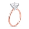 Thumbnail Image 2 of 2 CT. Certified Lab-Grown Diamond Solitaire Engagement Ring in 14K Rose Gold (F/VS2)