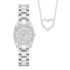 Thumbnail Image 2 of Ladies’ Exclusive Bulova Crystal Collection Watch and Heart Necklace Box Set (Model: 96X165)