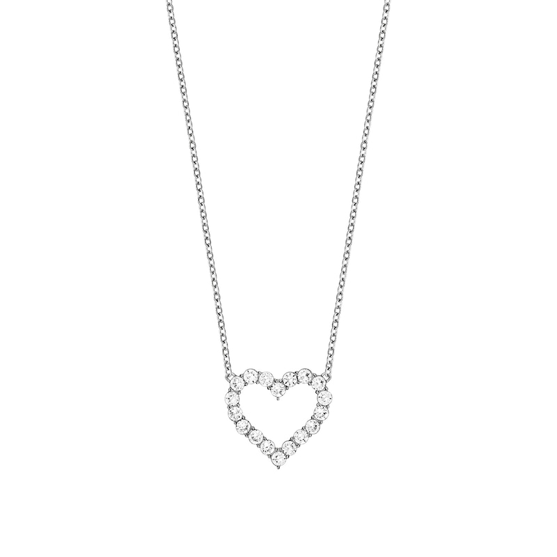 Main Image 6 of Ladies’ Exclusive Bulova Crystal Collection Watch and Heart Necklace Box Set (Model: 96X165)