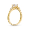 Thumbnail Image 2 of 7/8 CT. T.W. Oval and Marquise-Cut Diamond Engagement Ring in 14K Gold