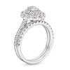 Thumbnail Image 3 of 1-3/4 CT. T.W. Oval Diamond Double Frame Bridal Set in 14K White Gold