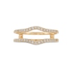 Thumbnail Image 4 of 1/4 CT. T.W. Diamond Contour Solitaire Enhancer in 14K Gold