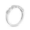 Thumbnail Image 3 of 1/5 CT. T.W. Diamond Triple Infinity Anniversary Band in 10K White Gold