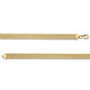 Thumbnail Image 4 of Semi-Solid 7.0mm Five-Row Box Chain Bracelet in 14K Gold - 7.5”