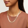 Thumbnail Image 2 of Semi-Solid 7.0mm Five-Row Box Chain Necklace in 14K Gold - 20”