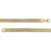 Thumbnail Image 3 of Semi-Solid 7.0mm Five-Row Box Chain Necklace in 14K Gold - 20”