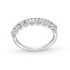 Thumbnail Image 1 of 1 CT. T.W. Diamond Nine Stone Scallop Edge Anniversary Band in 14K White Gold