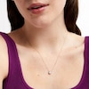 Thumbnail Image 1 of 1 CT. Certified Lab-Created Diamond Bezel-Set Solitaire Pendant in 14K Gold (F/SI2)