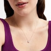 Thumbnail Image 2 of 1 CT. Certified Lab-Grown Diamond Bezel-Set Solitaire Pendant in 14K Gold (F/SI2)