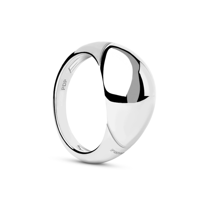 Main Image 1 of PDPAOLA™ at Zales ICONS Polished Dome Ring in Sterling Silver