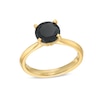 Thumbnail Image 0 of 2 CT. Black Diamond Solitaire Ring in 14K Gold