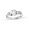 Thumbnail Image 1 of 2 CT. T.W. Multi-Shaped Certified Lab-Grown Diamond Engagement Ring in 14K Gold (F/VS2)