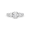 Thumbnail Image 4 of 2 CT. T.W. Multi-Shaped Certified Lab-Grown Diamond Engagement Ring in 14K Gold (F/VS2)