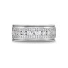 Thumbnail Image 3 of 1 CT. T.W. Certified Lab-Grown Diamond Triple Row Vintage-Style Anniversary Band in 14K White Gold (F/VS2)