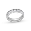 Thumbnail Image 1 of 1-1/2 CT. T.W. Certified Lab-Grown Diamond Ten Stone Channel-Set Anniversary Band in 14K White Gold (F/VS2)