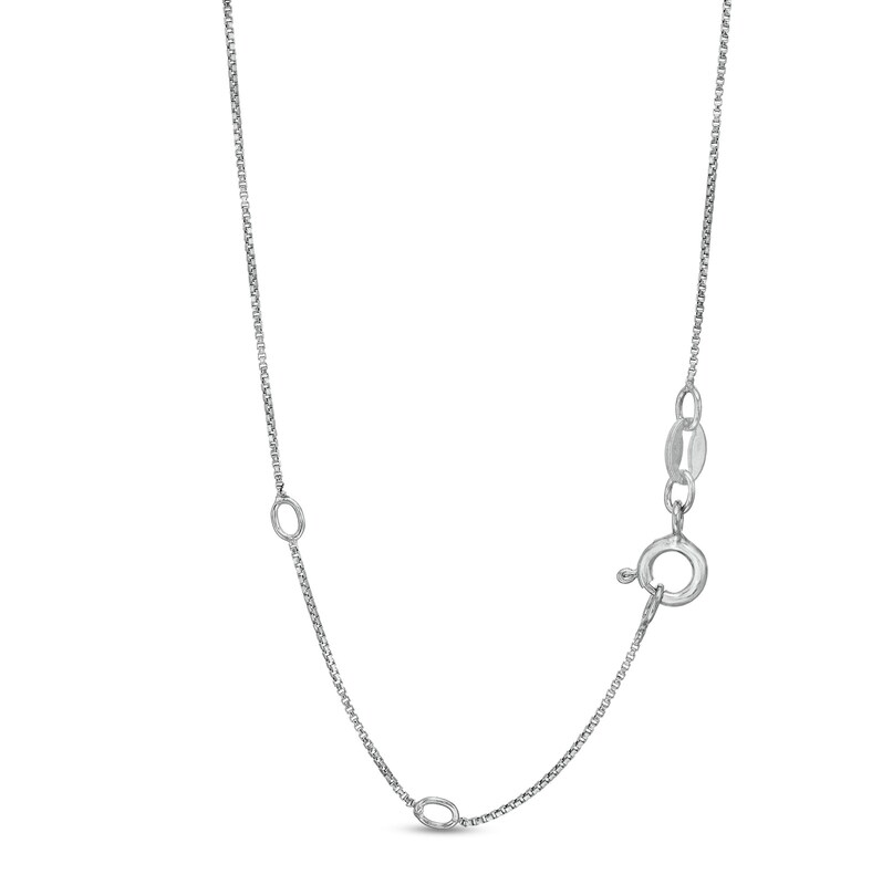 1 CT. T.W. Certified Lab-Created Diamond Open Circle Frame Pendant in 10K White Gold (I/SI2)