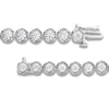 Thumbnail Image 2 of 3 CT. T.W. Certified Lab-Created Diamond Miracle Tennis Bracelet in 10K White Gold (I/SI2)