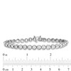 Thumbnail Image 4 of 3 CT. T.W. Certified Lab-Grown Diamond Miracle Tennis Bracelet in 10K White Gold (I/SI2)