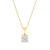 Thumbnail Image 1 of 3/4 CT. Certified Lab-Grown Diamond Solitaire Pendant in 14K Gold (I/SI2)