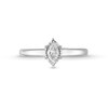 Thumbnail Image 3 of 1/2 CT. T.W. Marquise Diamond Engagement Ring in 14K White Gold