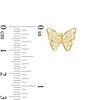 Thumbnail Image 5 of Filigree Butterfly Pendant and Stud Earrings Gift Set in 10K Gold