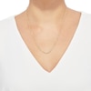 Thumbnail Image 2 of 2.4mm Rope Chain Necklace in Semi-Solid 14K Gold - 20"