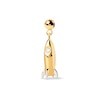 Thumbnail Image 1 of PDPAOLA™ at Zales Cubic Zirconia Rocket Bead Charm in Sterling Silver with 18K Gold Plate