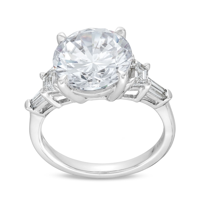Main Image 1 of 5-3/4 CT. T.W. Certified Lab-Grown Diamond Engagement Ring in 14K White Gold (F/VS2)