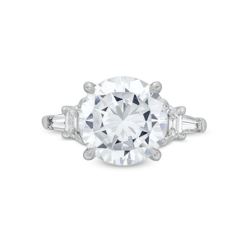 Main Image 4 of 5-3/4 CT. T.W. Certified Lab-Grown Diamond Engagement Ring in 14K White Gold (F/VS2)
