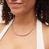 Thumbnail Image 2 of 7 CT. T.W. Lab-Grown Diamond Tennis Necklace in 14K White Gold (F/SI2) - 18"