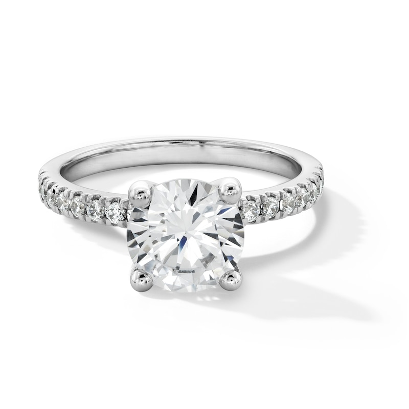 Main Image 1 of 2-1/4 CT. T.W. Certified Lab-Grown Diamond Engagement Ring in 14K White Gold (I/SI2)