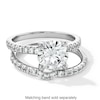 Thumbnail Image 4 of 2-1/4 CT. T.W. Certified Lab-Grown Diamond Engagement Ring in 14K White Gold (I/SI2)
