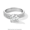 Thumbnail Image 5 of 2-1/4 CT. T.W. Certified Lab-Grown Diamond Engagement Ring in 14K White Gold (I/SI2)