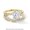 Thumbnail Image 4 of 2-1/4 CT. T.W. Certified Lab-Grown Diamond Engagement Ring in 14K Gold (I/SI2)